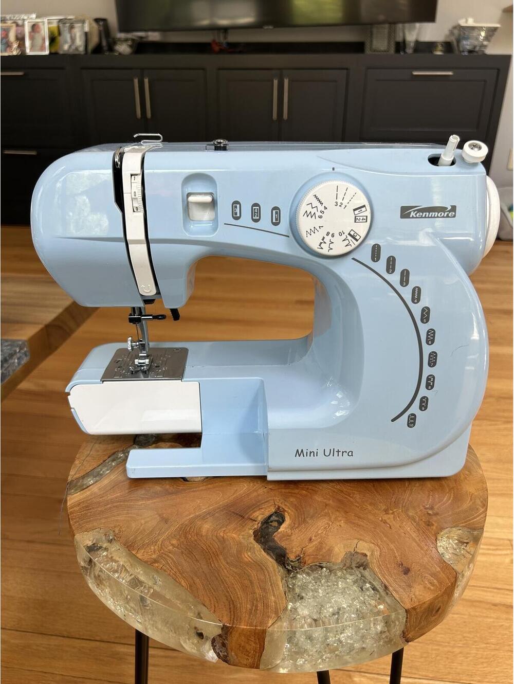 Kenmore Mini Ultra Portable Sewing Machine - Light Blue